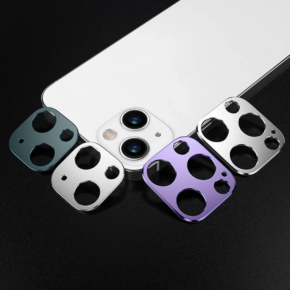 Objektiv Metall Ring Protector Glas für iPhone 14 Pro/14 Pro Max Kamera Objektiv Schutz Glas Film Kamera Hohe härte Objektiv Film