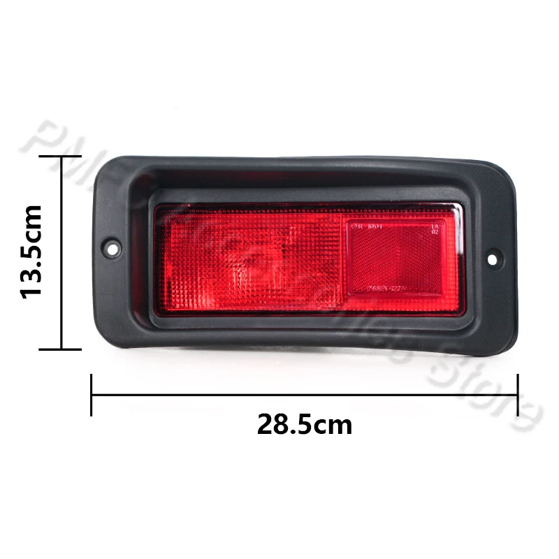 R-AUTO For Mitsubishi Pajero MONTERO Sport 1999-2008 Car Tail Lamp Fog Light Car Accessories Rear Bumper Reflector Light