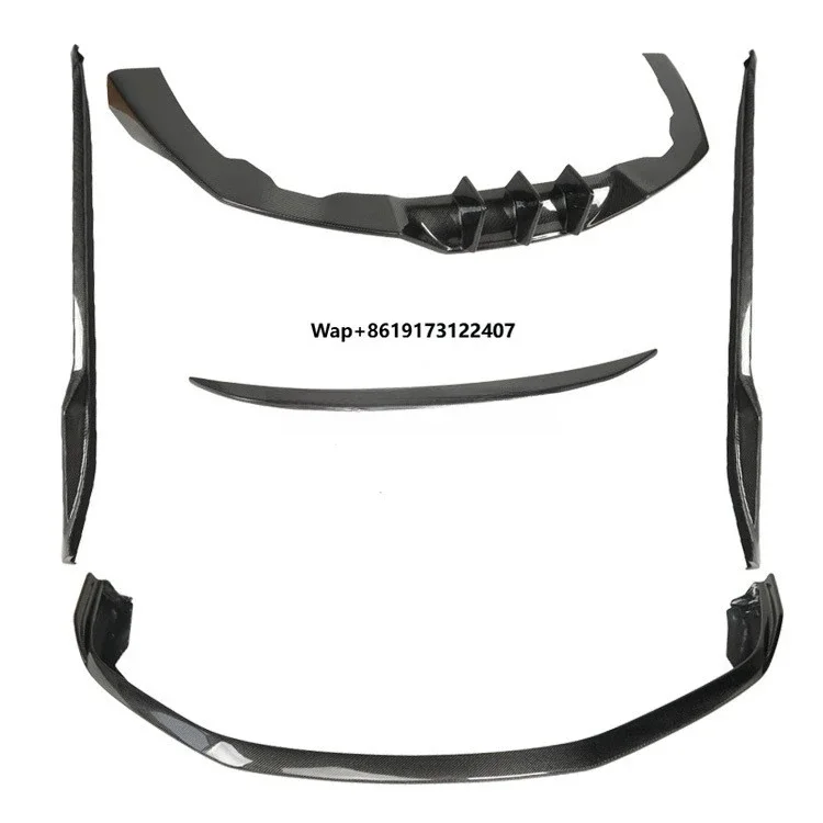 

Carbon Fiber Front Bumper Lip Rear Diffusr Spoier Side Skirts Body Kit Tuning Kit for 911 992 Duck Tail