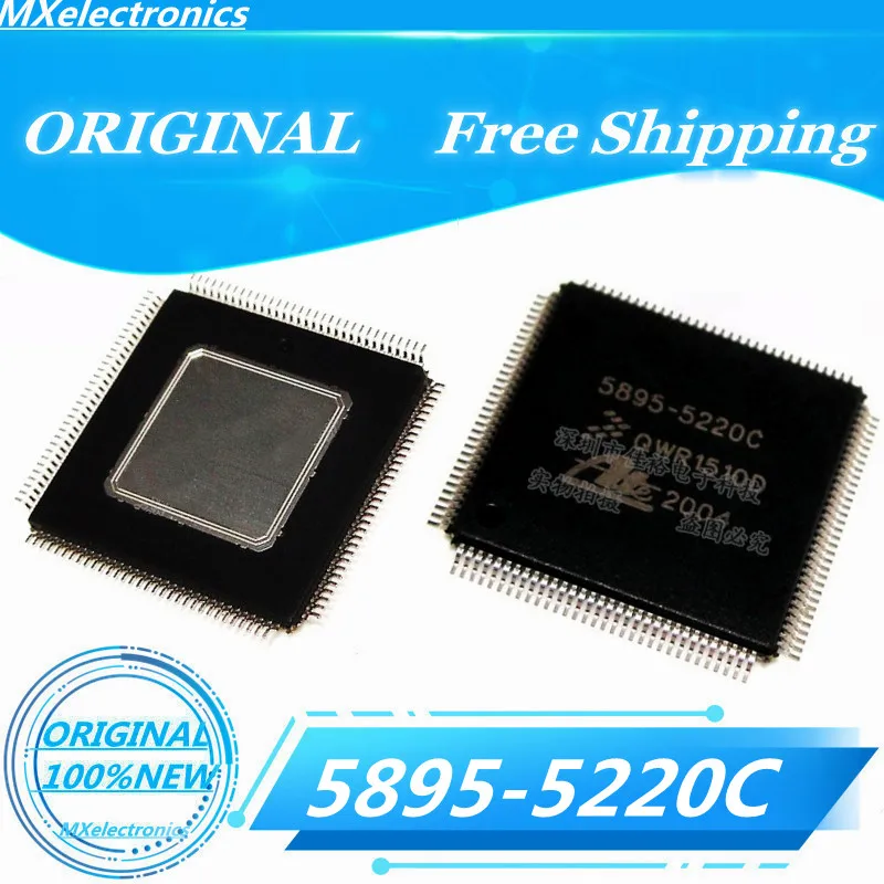 1pcs-5pcs/lot 100%NEW 5895-5220C QFP-128 ABS board CPU  ORIGINAL