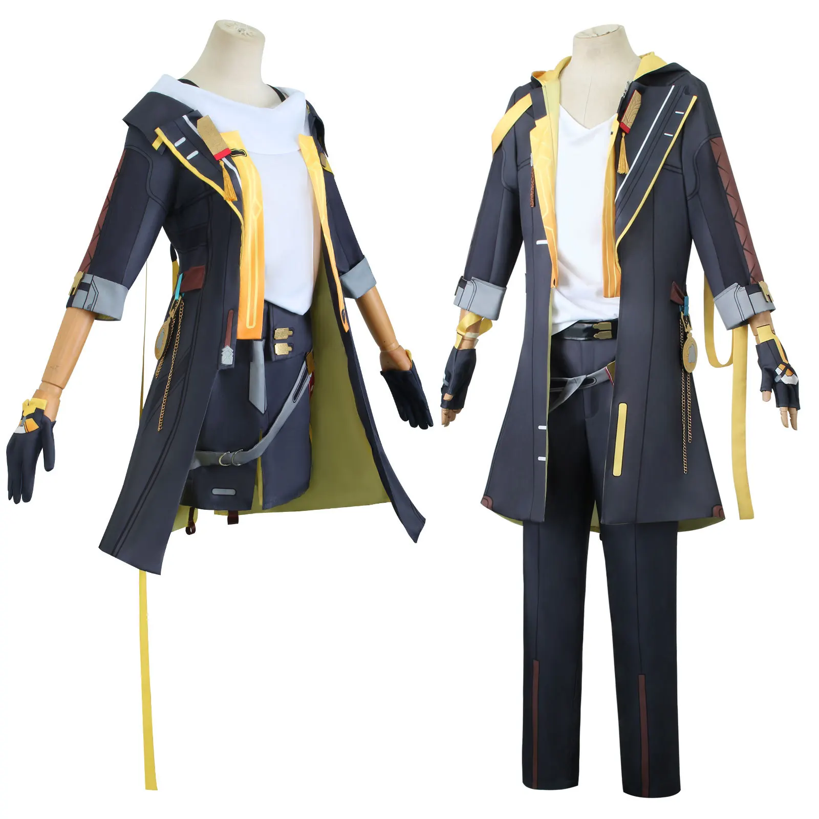 Game Honkai Star Rail Protagonist Pionier Cosplay Kostuum Caelus Stelle Cos Pruiken Uniform Halloween Vrouwen Mannen Feestkostuum