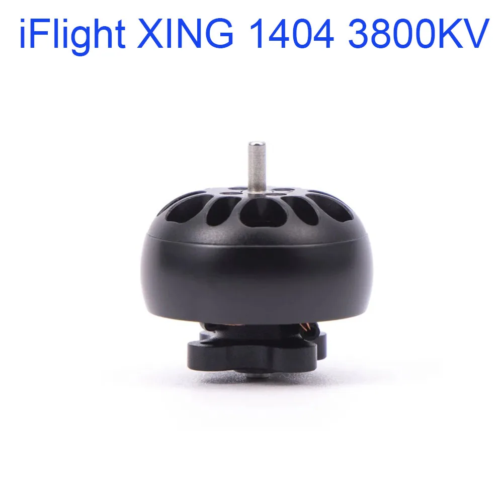 iFlight XING 1404 3800KV 2-4S FPV motor black with 52mm wire / plug for FPV drone part