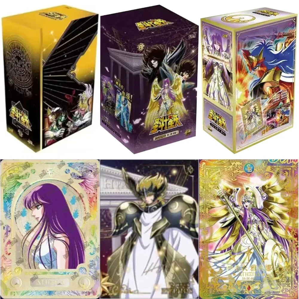 KAYOU Saint Seiya Card Saint Cloth Awakening Cards Pluto Chapter Limited BP Saori Kido SE Athena Cards Gold Collection Card