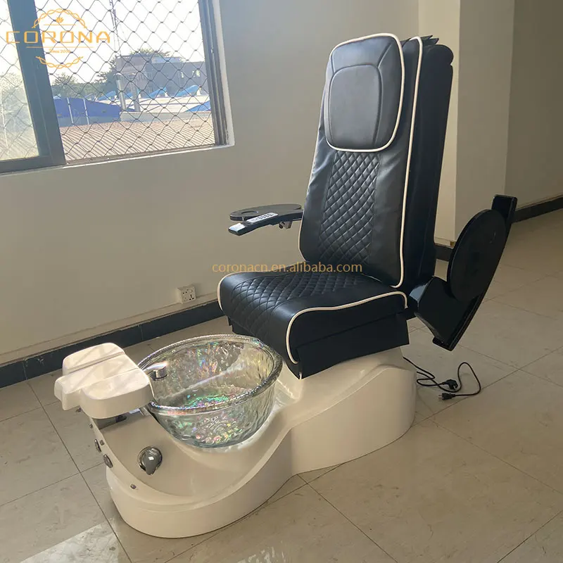 Pedicure Chairs Luxury Modern No Plumbing Pipeless Foot Spa Massage Pedicure Chair