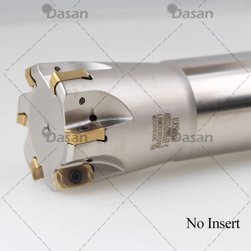 Barra per fresa EXN03R C15 C16 C20 C25 C35 Ad altissima alimentazione HSS Sgrossatura Tornio CNC Parti di macchine Strumento EXN03 per LNMU0303ZER