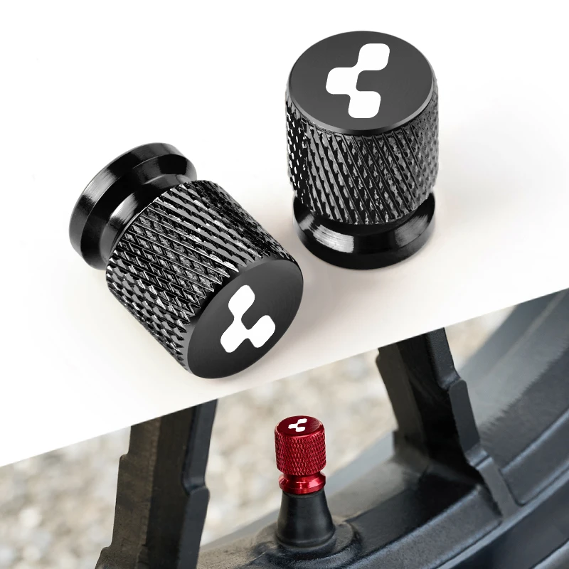 2 uds válvula de neumático puerto de aire tapas de cubierta de vástago para cubo bicicleta MTB BMX accesorios decorativos de neumáticos