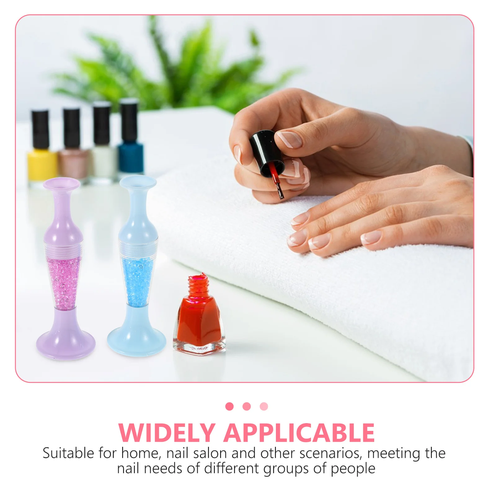 2 個ネイルアートツール透明花瓶型ダイヤモンドドリルペン人間工学に基づいた刺繍ダイヤモンドドットペンラインストーンツール