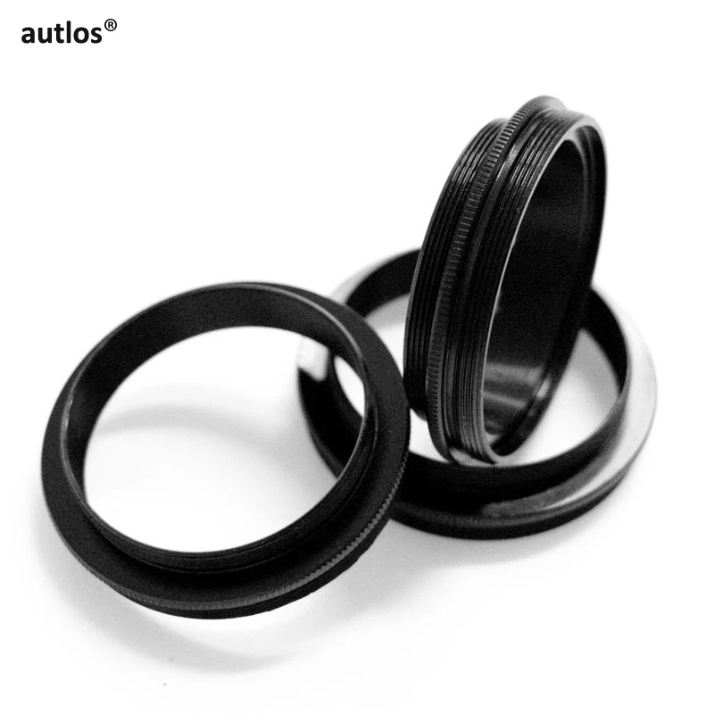 M42 to M48 Adaptor Male M42X0.75 to M48X0.75 Female M38 Thread Astrophotography Adapter Ring for Astronomical Telescope Eyepiece