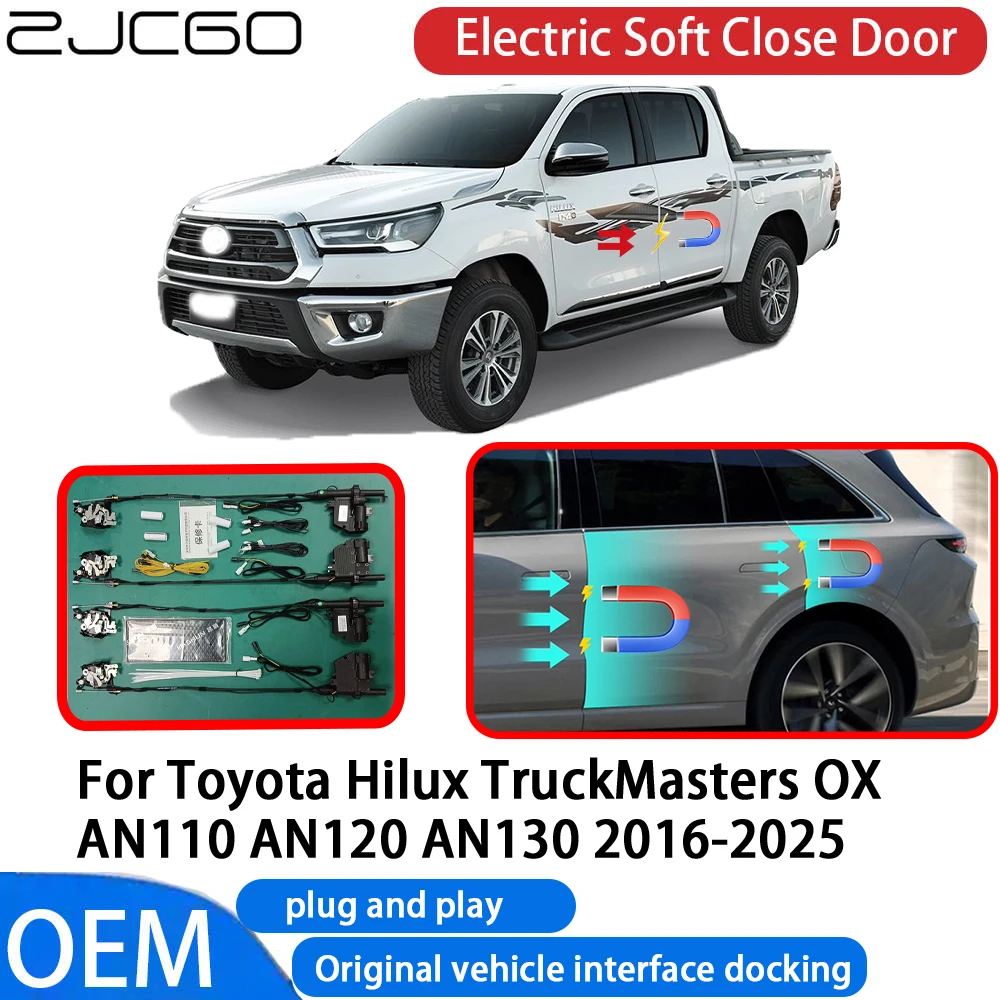 

for Toyota Hilux TruckMasters OX AN110 AN120 AN130 Car Automatic Electric Soft Close Door Closer System OEM Plug and Play