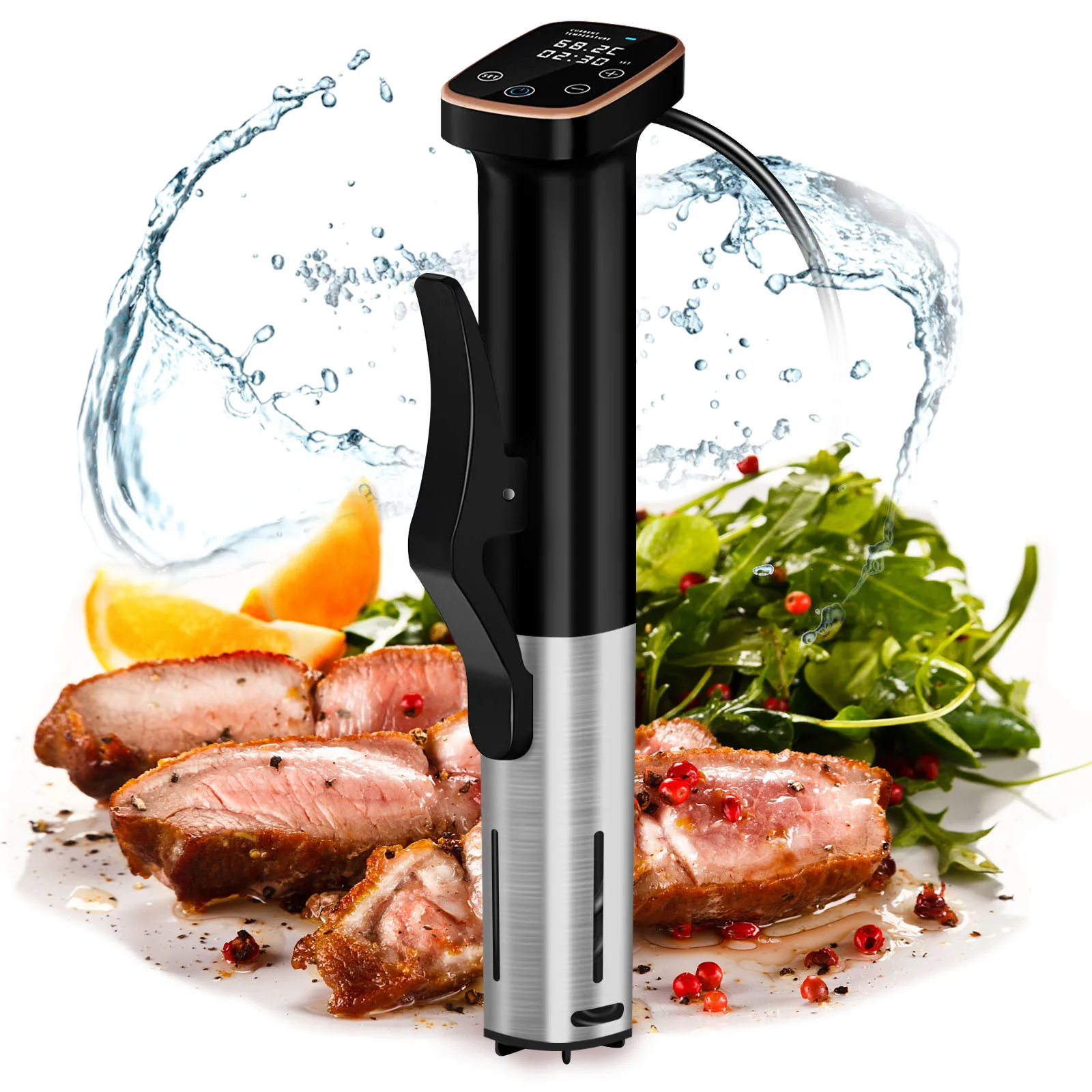 

Sous Vide Precision Cooker,1100 Watts Sous Vide Machine,immersion Circulator Precision Cooking Machine Temperature Time Control