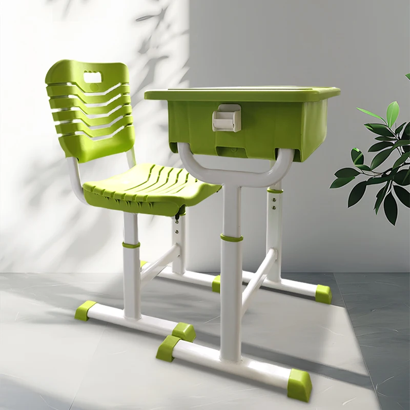 Wholesale Height Adjustable Student Single Desk And Chair For Middle And High School Classroom Use School Sets