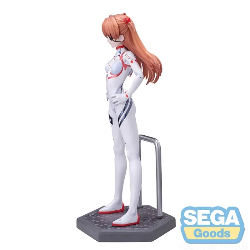 SEGA Genuine EVANGELION:3.0+1.0 Luminasta Asuka Shikinami Langrey Anime Action Figures Toys For Kids Gift Collectible Model