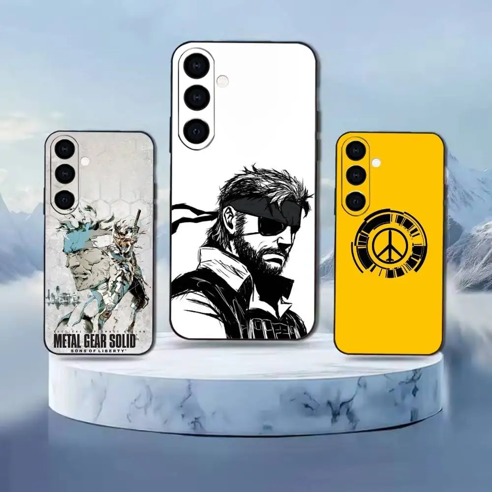 Game M-Metal Gear Solid-MT Phone Case For Samsung Galaxy A91,80,73,72 ,71,53,52,32 ,31,22,21s,20,Soft Black Case