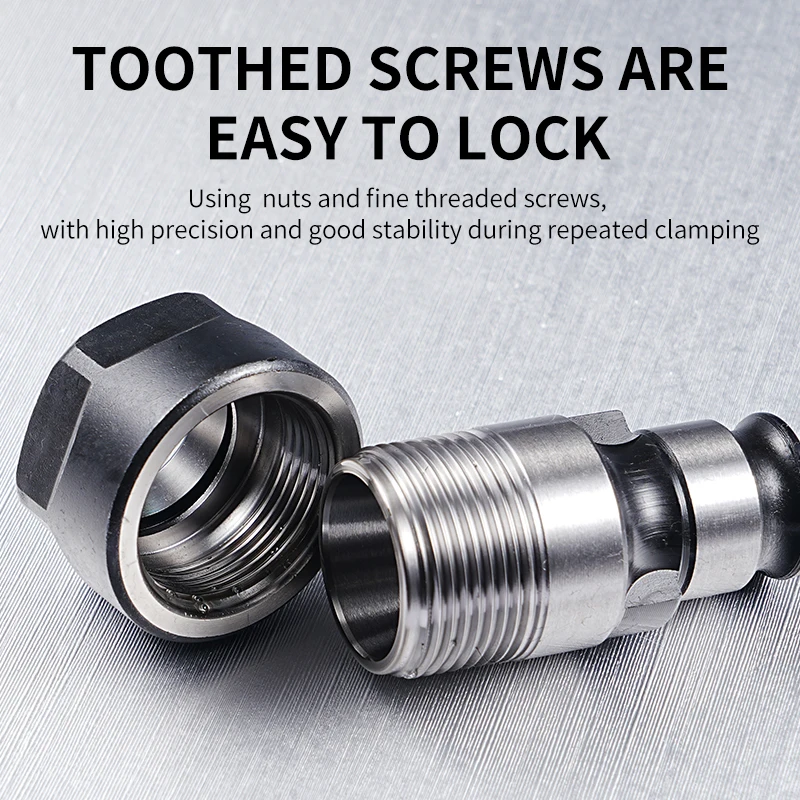 Chuck Bor Perubahan Cepat ER20 ER32 Bor Chuck Penyadapan untuk Pengeboran Presisi TC820 GT12 GT24 Mesin Penyadapan Collet Kecepatan Tinggi