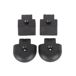 Vliegtuigrail Plug Ankerspoor Einde Kunststof Voor Rail Anti-Collision Ronde/Vierkante Motorfiets Trailer Gereedschap Accessoires