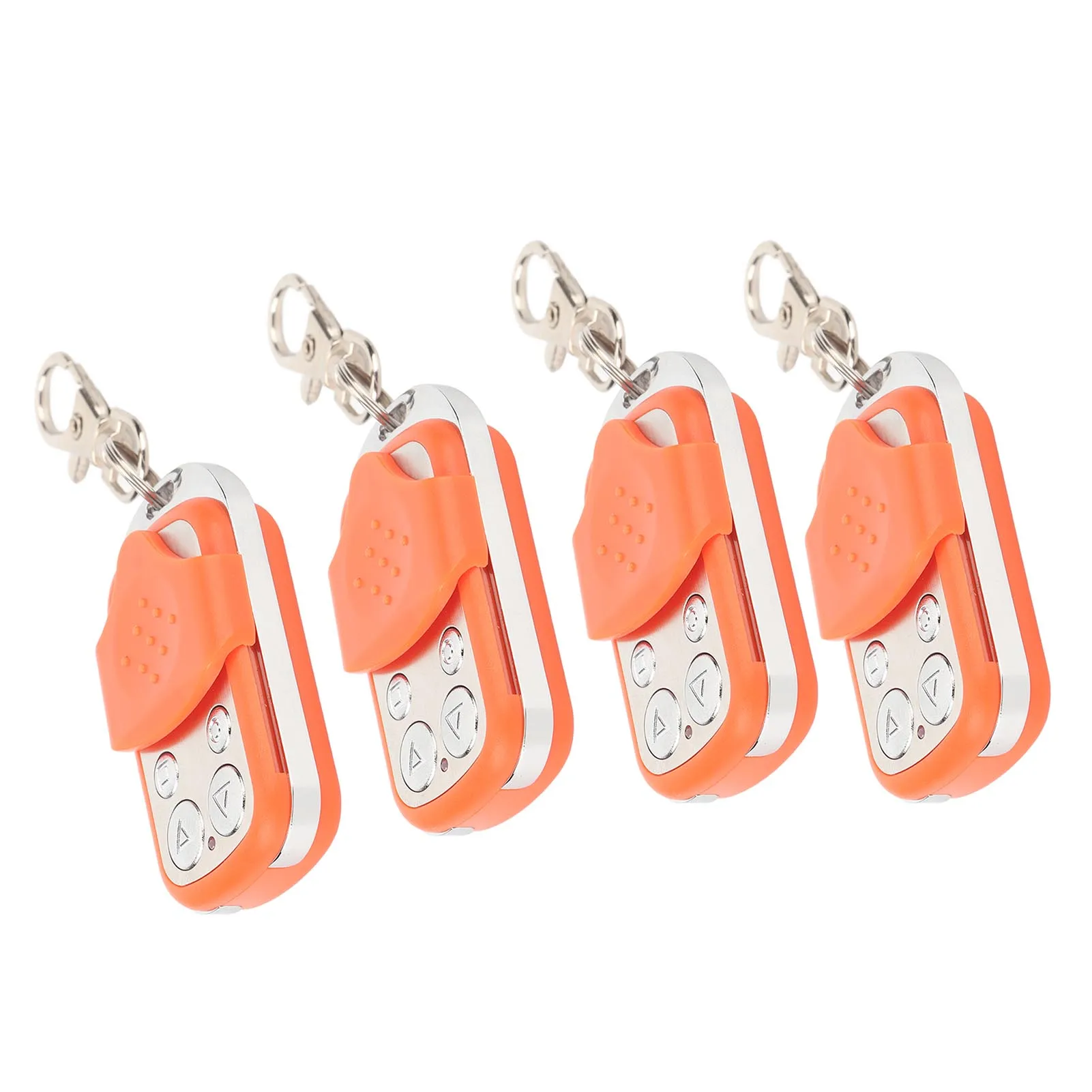 Electric Gate Remote Control ABS Zinc Alloy Keychain Sensitive 433.92MHz Convenient Door Remote Control for Chicken Coop Door