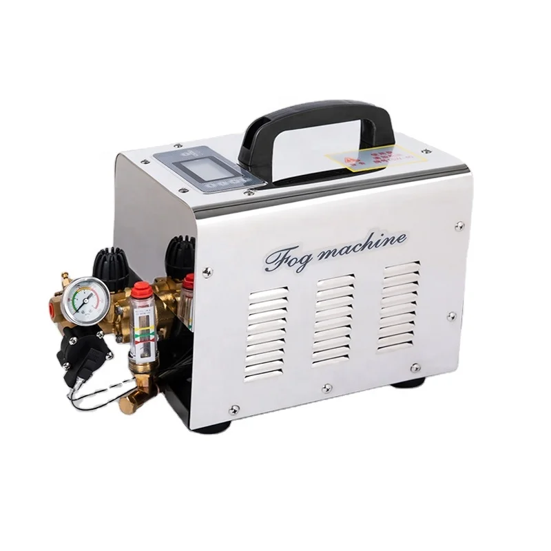

Hot300W High Pressure 1L Fog Machine 60Bar/860PSI Garden Misting Water Pump System with Steel Sprayer Gun 1 Year Warranty