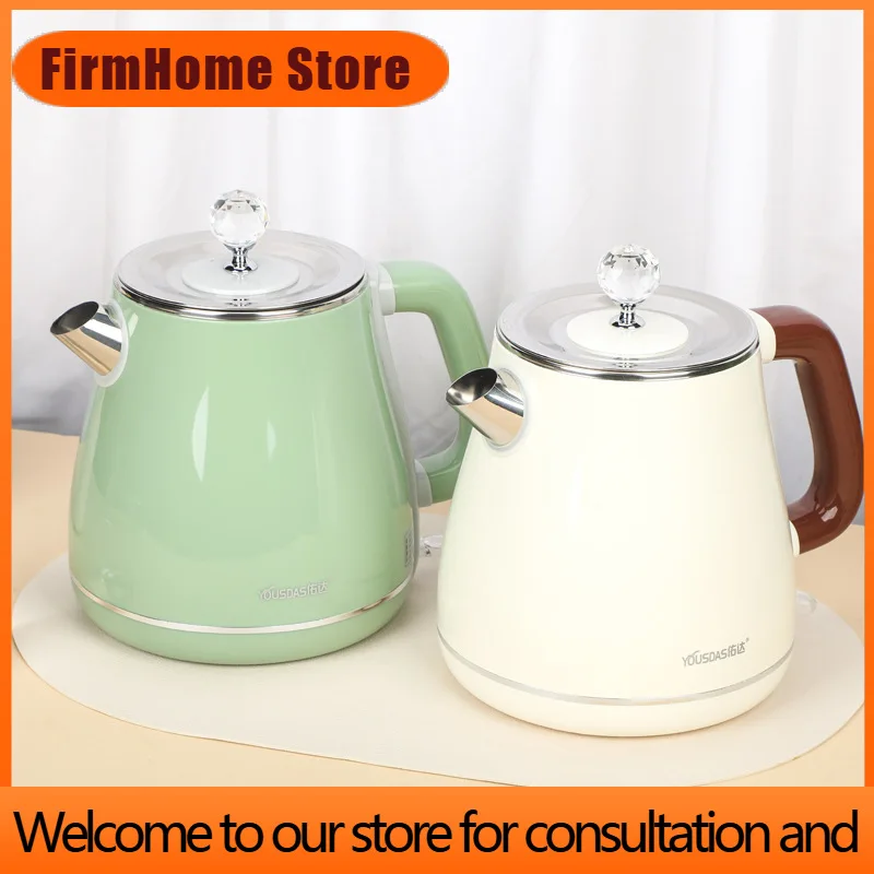 FirmHome Store1.8L Electric Kettle Quickly Boils Water 304 Stainless Steel Kettle Auto Power Off Home Large Capacity Kettle 1500