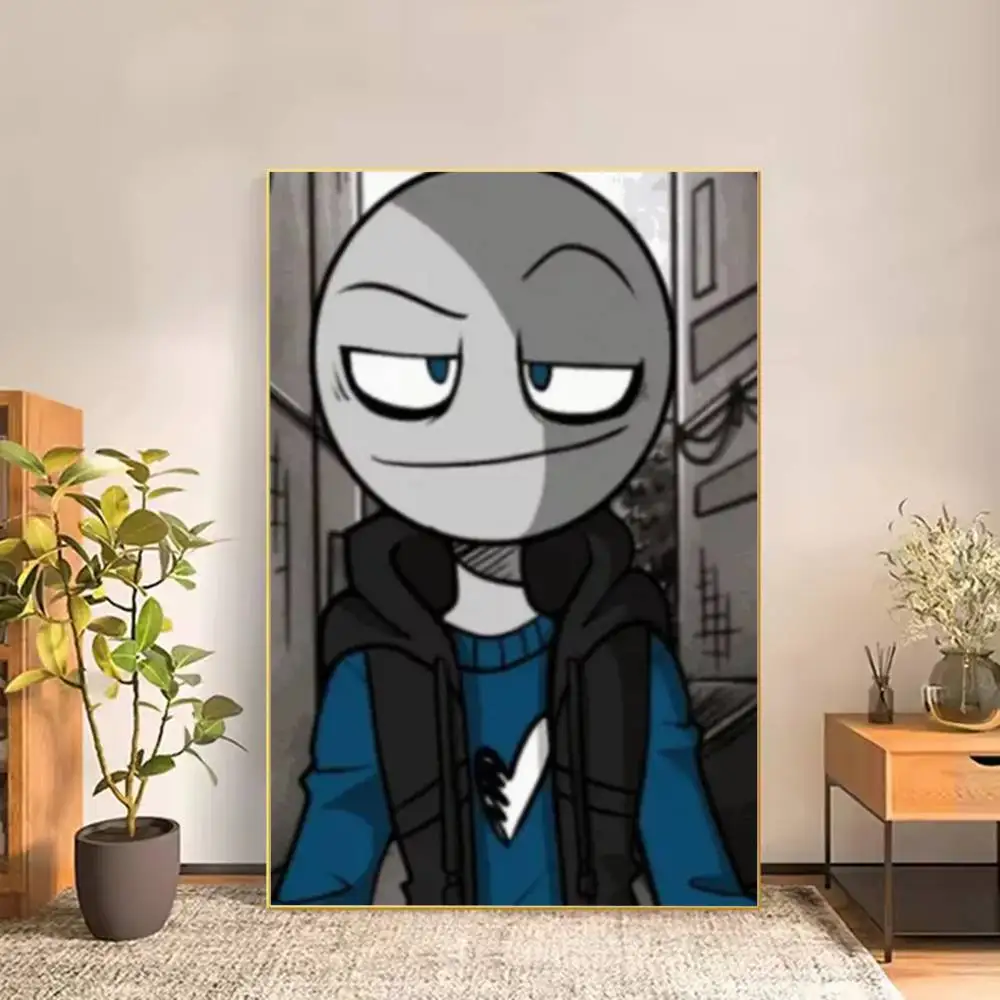 Game-e Your Boyfriend Peter Brooch Metal Poster Versatile HD Waterproof Wall Art Self-Adhesive Decor for Any Space Ideal Gift