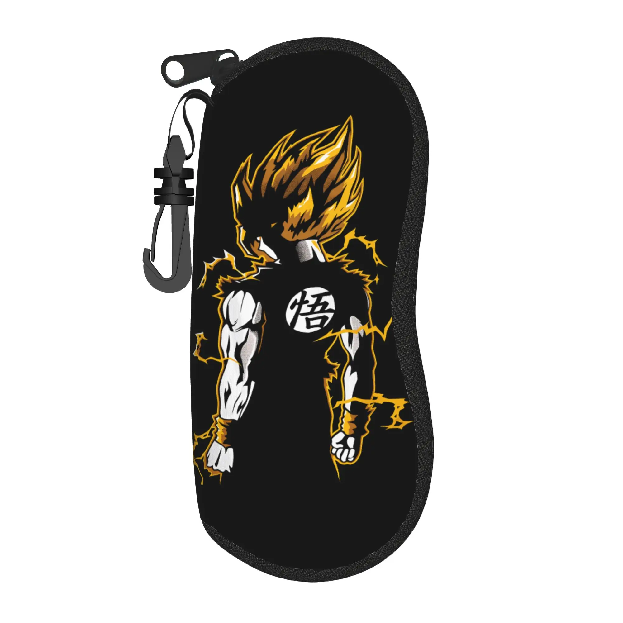 

Dragon Ball Z Goku DBZ Glasses Case Men Women New Zipper Anime 90s Reading Box Vintage Glasses Box