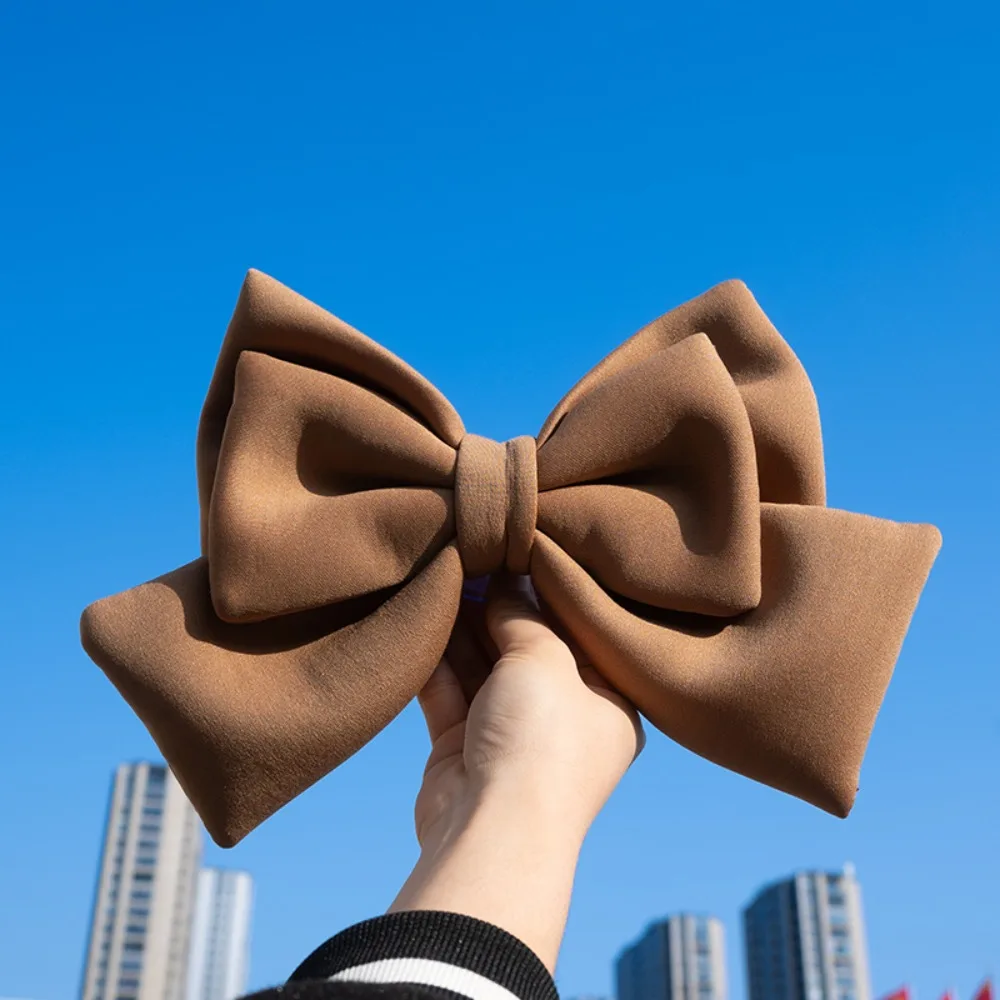 

New Cloth Helmet Bowknot 12 Colors Bowknot Cloth Satin Ribbon Bow Helmet Headwear Electric Vehicle Decoration