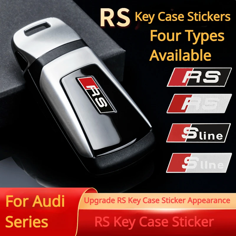 

Audi Car Smart Key Case Sticker And Shell Cover with Anti-Scratch for A4L, A6L, A5, Q5L, Q7 Accessories Car-Keychain Protection