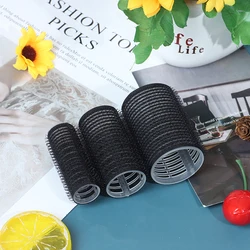 Multi Size Black Self Grip Hair Rollers Hairdressing DIY Magic Large Hair Rollers Styling Roller Roll Curler Hair Beauty Tool