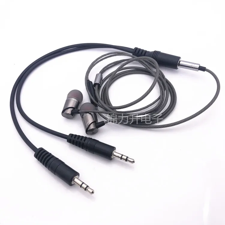 1PCS Mobile Phone to Computer Audio Adapter 3.5mm 2-in-1 Splitter Cable for Microphone Headphone Headset