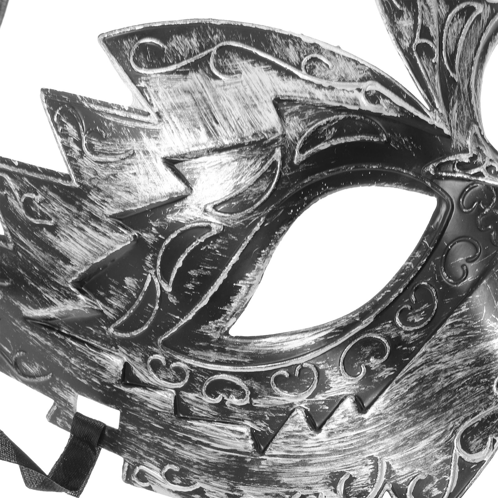 23 .5x14cm Adults Plastic Mask Halloween Cosplay Engraved Masquerade Dancing Party Man
