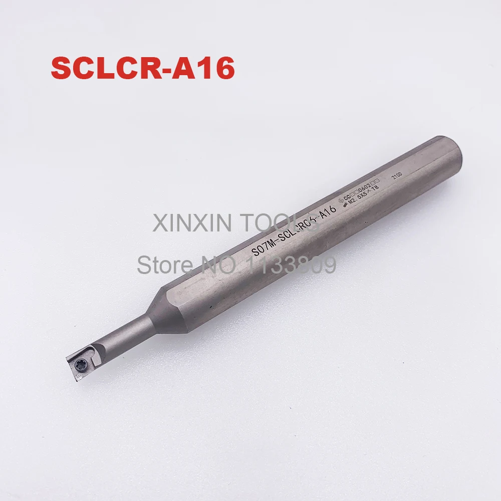 

White boutique inner hole knife SCLCR Small Head Turning Tool Holder S06MS07MS10MS12M SCLCR06 A16 Lathe Cutter Cutter use CCMT06