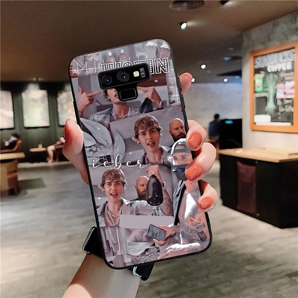 Classic J-Justin Biebers Singer Phone Case For Samsung Note 8 9 10 20 pro plus lite M 10 11 20 30 21 31 51 A 21 22 42 02 03