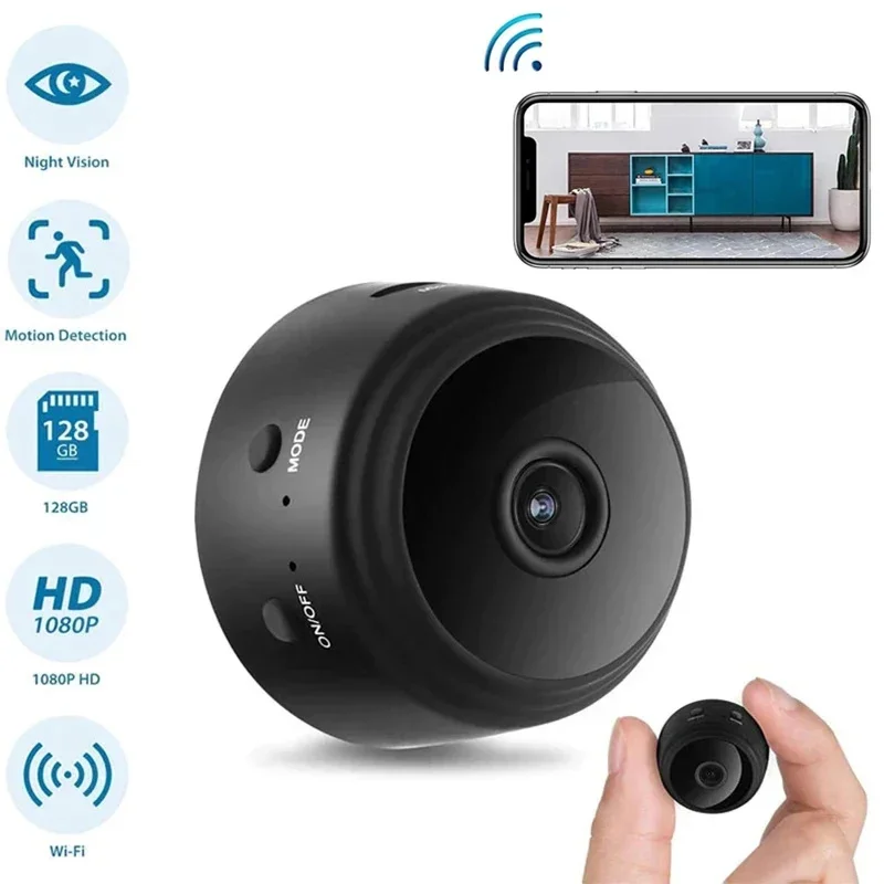 A9 Mini Camera 1080P HD IP Camera Wifi Video Surveillance Cameras for Home Secret Security Protection Remote Wireless Camcorders