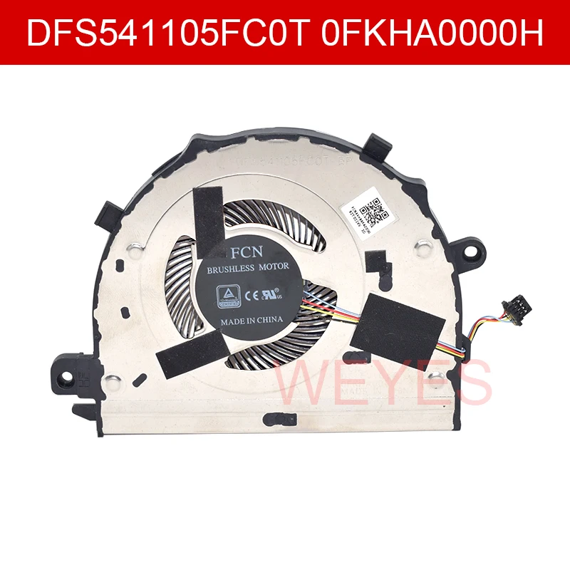 

0FKHA0000H FCN44H96FA0000 DFS541105FC0T FKHA DC5V 0.5A for MagicBook KPL-W0X VLT-W50 Cooler radiator cooling fan NEW