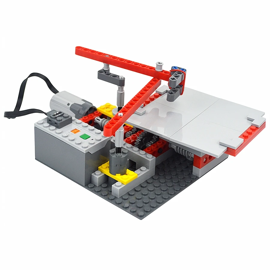 MOC 5110 Plotter Electric Motor Bricks Drawing Machine Model Drawings Technical Assemble Building Blocks Kid Toys Christmas Gift