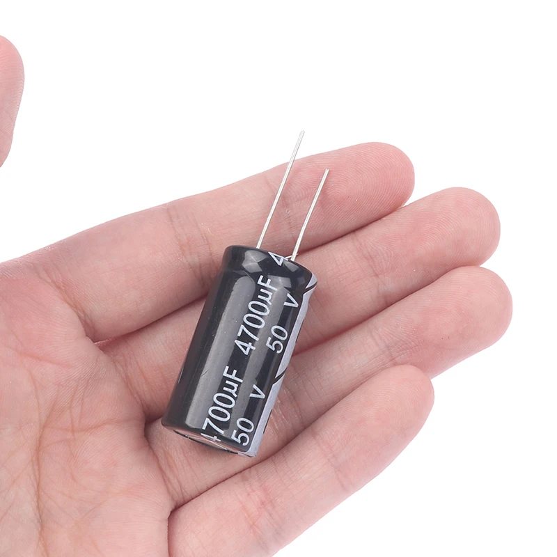 50V 4700UF Aluminum Electrolytic Capacitor 105°C Dimension In-line Electrolytic Capacitor 18*35mm