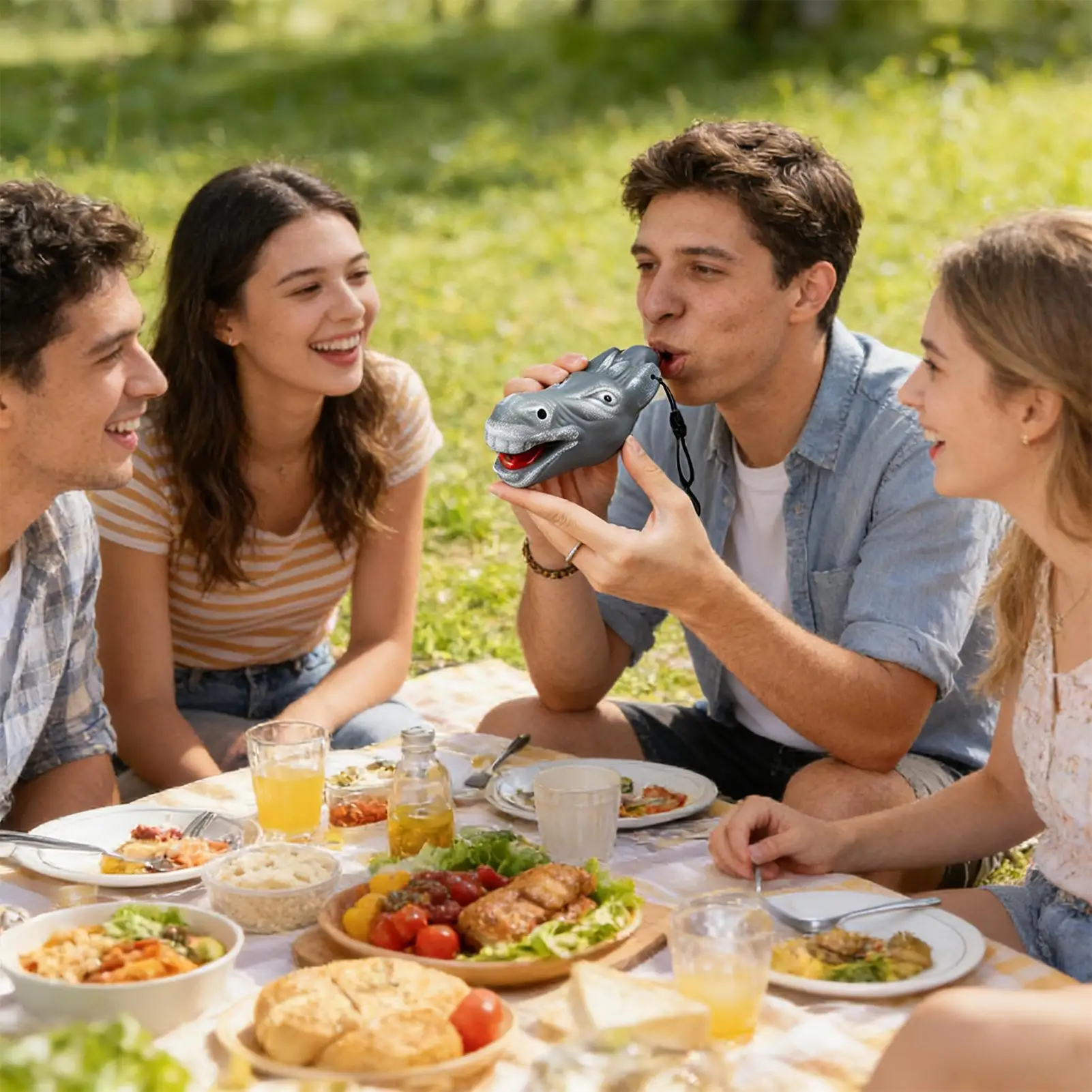 new Animal Whistle Aztec Donkey Whistle Funny Prank Gag Props High Decibels Sounding Aztec Whistle for Halloween Gift