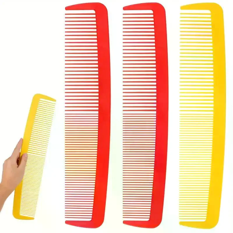 Fast Blow Drying Detangling Daily Hair Combing Jumbo Size Dense-tooth Comb Fun Stage Props Massage Combs Hair Styling Detangler