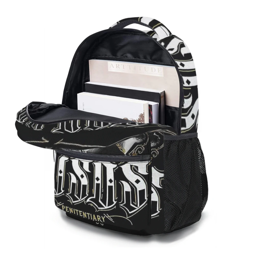 A Penitenciária Usos Mochila Autêntica para Meninos, Mochila Escolar Do Estudante De Grande Capacidade Dos Desenhos Animados, WWE