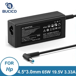 19.5V 3.33A 65W 4.5*3.0mm Laptop Adapter Charger Power For HP Envy 17-j010us Pavilion 15-j000 Chromebook 11 G4 G5 EE 14 G3 246