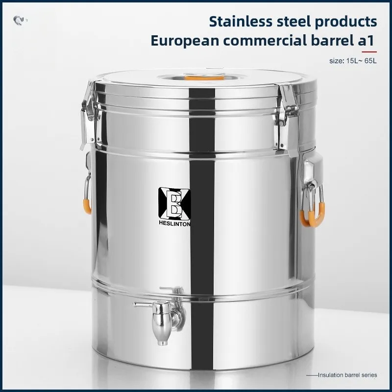 

Большая кастрюля из нержавеющей стали для коммерческого использования с крышкой, для приготовления пельменей, супов, бульонов, нагрева воды, чая и других блюд.