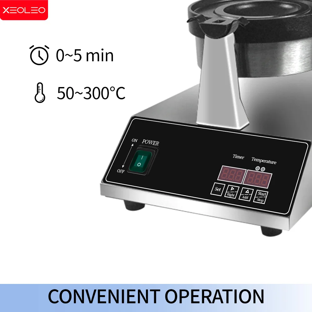 Xeoleo cnc versão sorvete waffles ufo hambúrguer fabricante hamburgo gelato panini máquina de imprensa sanduíche com logotipo ufo
