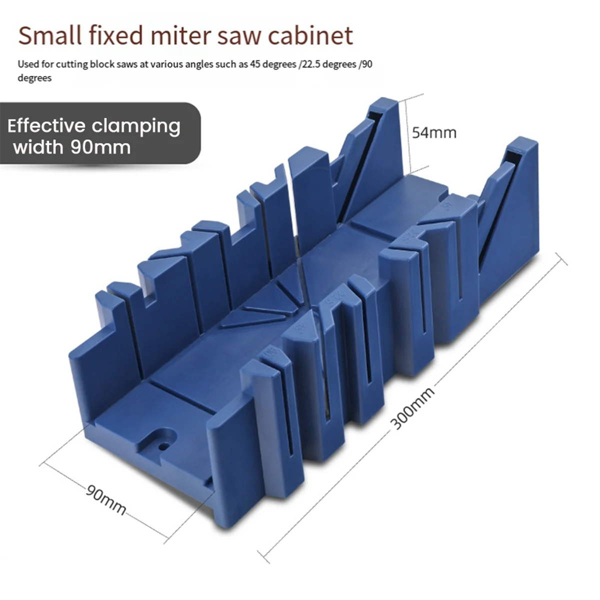 Miter Saw Cabinets Wood Cutting Clamping Miter Saw Box Wood Gypsum Oblique Angle Cutting Tool S