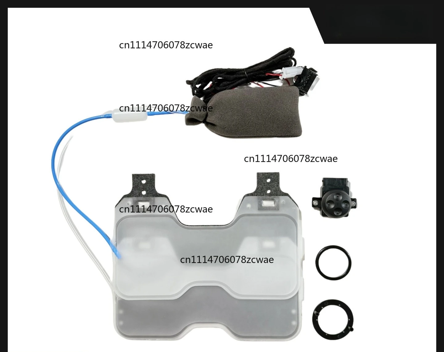 Car Seat Lumbar Support, PU Pneumatic Lumbar Support Upgrade Kit, Auto Interior Accessories