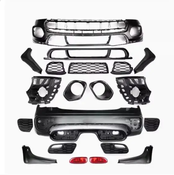 Dream Garage For MINI Cooper F56 F55 JCW Body Kit Bumper Completely Replacement Auto Cover 9.5 Generation Grille