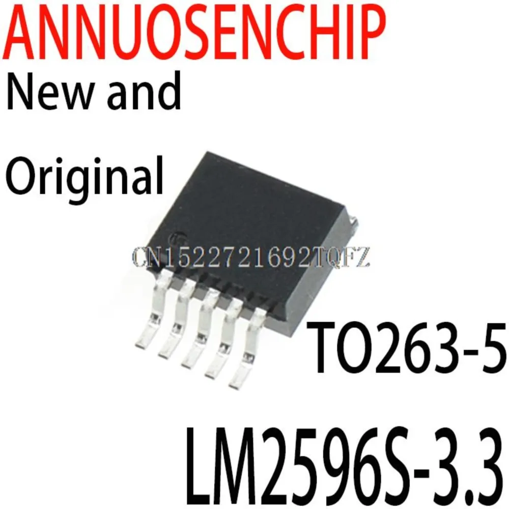 10PCS New and Original LM2596S 3.3V TO-263-5 LM2596S-3.3
