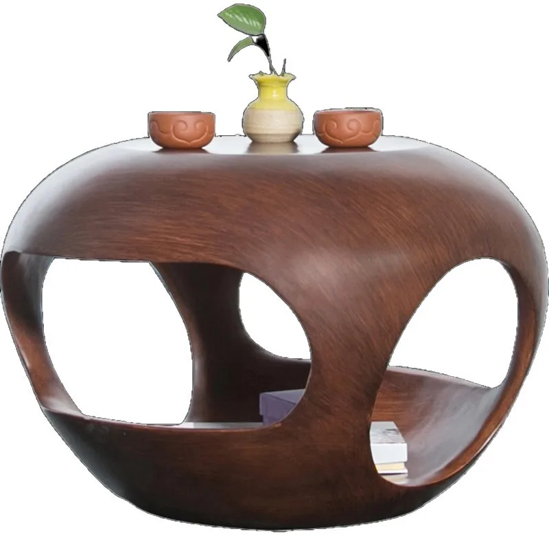 Nordic bay window creative multi-functional small apartment tatami kang ji simple casual coffee small table
