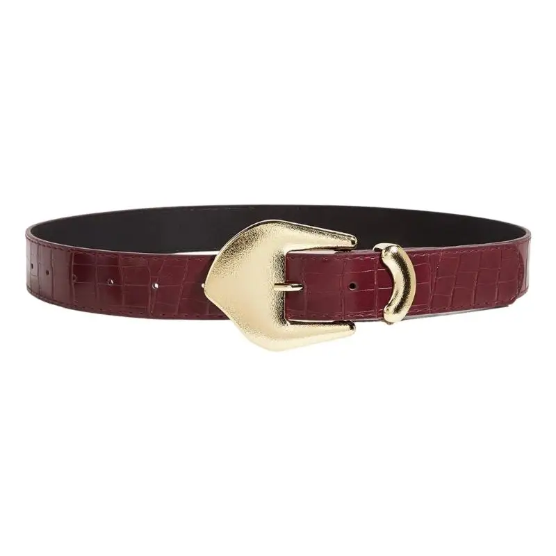 652F حزام خصر نسائي أنيق قابل للتعديل مقاس متعدد الألوان حزام الخصر لفساتين الجينز والسراويل