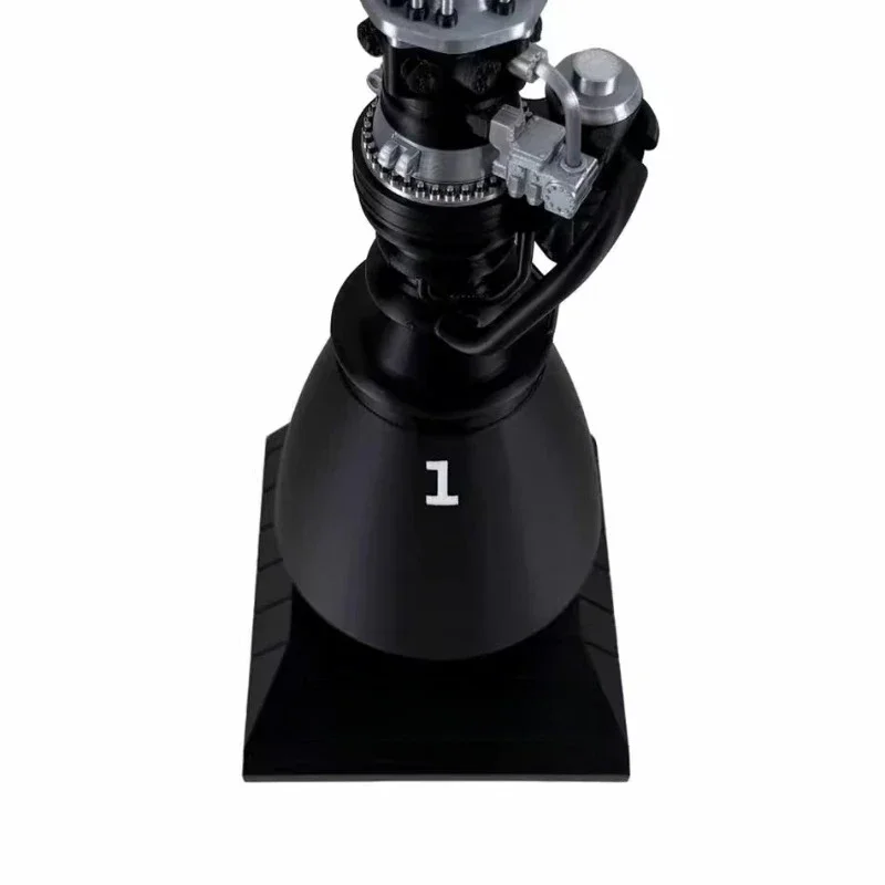 Starship Model Raptor Engine with Humidifier Function Model Ornament
