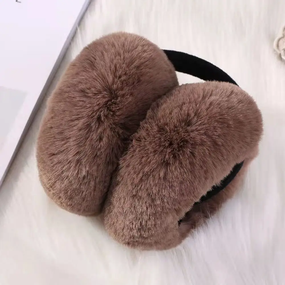 Fashion Soft Folding Windproof Cold-proof Girl Earmuffs Winter Earmuffs Student Earmuffs Ear Cover