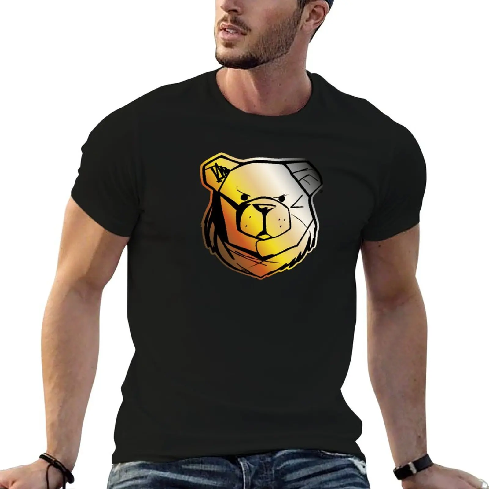 

ROBUST BEAR PRIDE LOGO 22 F T-Shirt t shirts for man cotton soft mens graphic t shirts T-Shirt